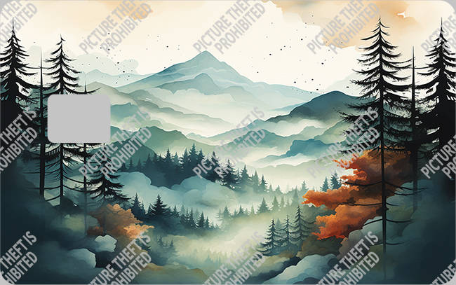 Bank  Card Sticker-BC-2282